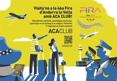 ACA CLUB a la 46a Fira d'Andorra la Vella: sorteig, obsequis i moltes novetats...  ACA CLUB a la 46a Fira d'Andorra la Vella: sorteig, obsequis i moltes novetats...
